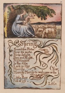 Songs of Innocence and of Experience, platta 11, av William Blake